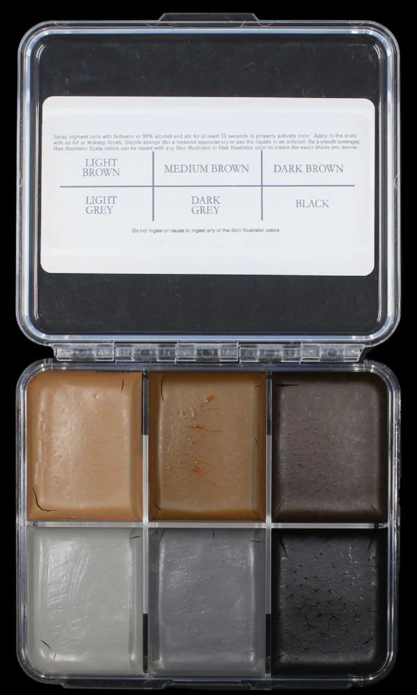 Skin Illustrator On Set Scalp Palette